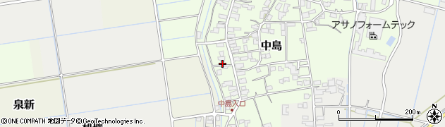 新潟県燕市中島518周辺の地図