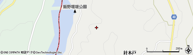 福島県福島市飯野町（長畑山）周辺の地図