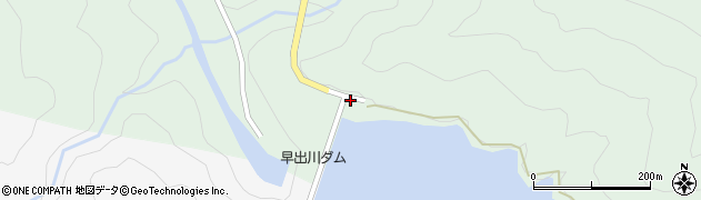 新潟県新潟地域振興局　新津地域整備部ダム管理課・早出分室周辺の地図
