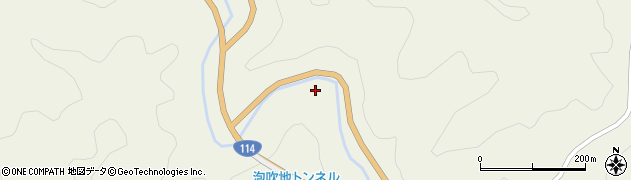 福島県伊達郡川俣町小綱木泡吹地8周辺の地図