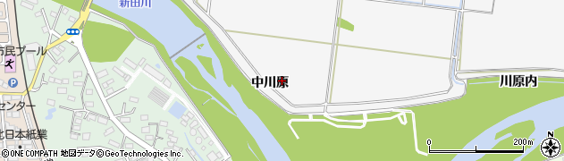 福島県南相馬市原町区上高平（中川原）周辺の地図
