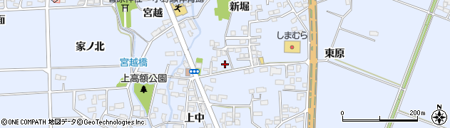 福島県喜多方市関柴町上高額新堀1215周辺の地図