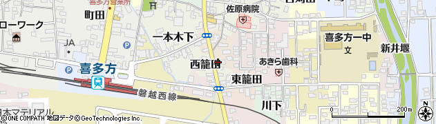 福島県喜多方市前田上7652周辺の地図