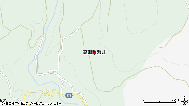 〒969-4304 福島県喜多方市高郷町磐見の地図