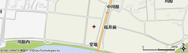 福島県南相馬市原町区下高平桜井前周辺の地図