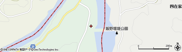 福島県二本松市下川崎（雨井滝山）周辺の地図
