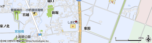 福島県喜多方市関柴町上高額新堀268周辺の地図