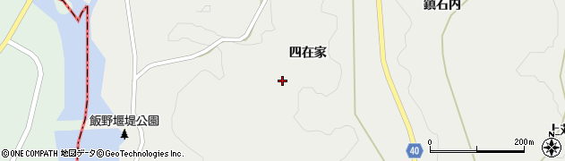 福島県福島市飯野町四在家49周辺の地図