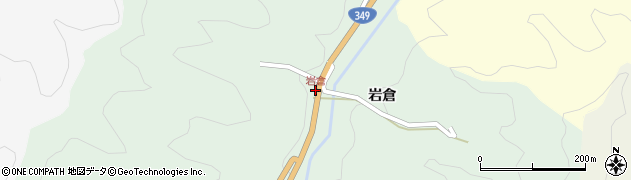 岩倉周辺の地図