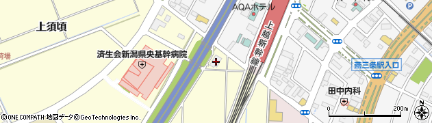 新潟県三条市上須頃618周辺の地図