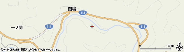 福島県川俣町（伊達郡）小綱木（関向）周辺の地図