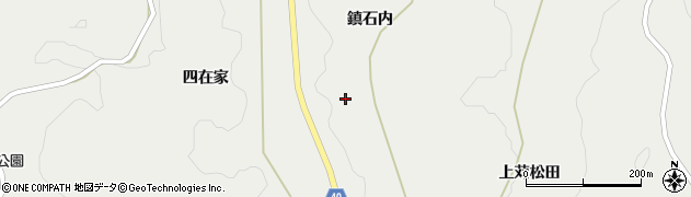 福島県福島市飯野町（東鎮石内）周辺の地図