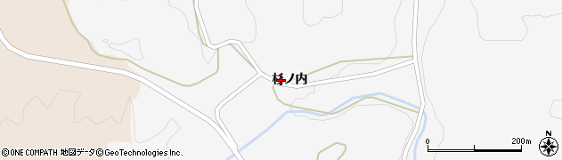 福島県伊達郡川俣町東福沢杉ノ内周辺の地図