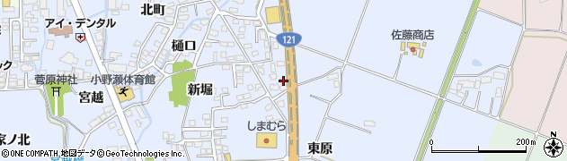 福島県喜多方市関柴町上高額新堀245周辺の地図