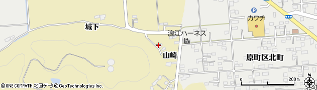 福島県南相馬市原町区牛越（山崎）周辺の地図