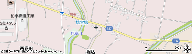 福島県喜多方市関柴町三津井（堀込）周辺の地図