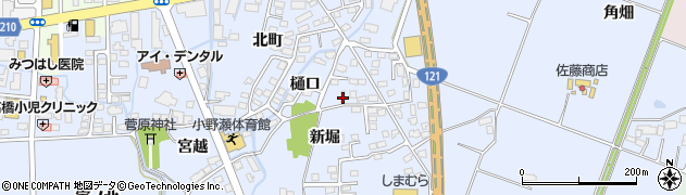福島県喜多方市関柴町上高額新堀163周辺の地図