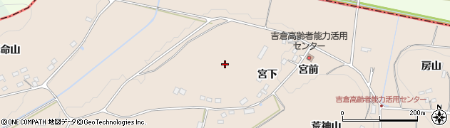 福島県二本松市吉倉宮下山周辺の地図