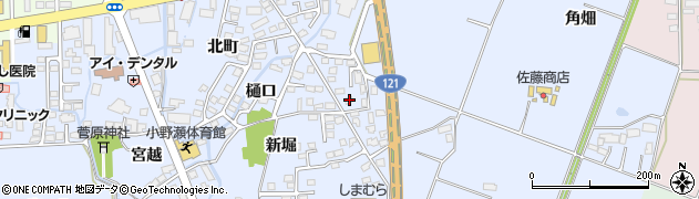 福島県喜多方市関柴町上高額新堀173周辺の地図