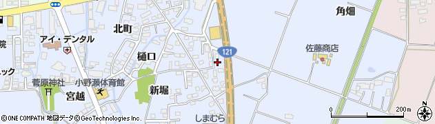 福島県喜多方市関柴町上高額新堀28周辺の地図