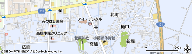 株式会社アクーズ　会津喜多方営業所周辺の地図