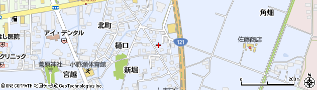 福島県喜多方市関柴町上高額新堀174周辺の地図