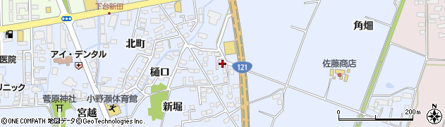 福島県喜多方市関柴町上高額新堀150-5周辺の地図