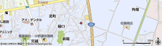 福島県喜多方市関柴町上高額新堀150-10周辺の地図