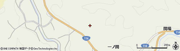 福島県川俣町（伊達郡）小綱木（上ノ台）周辺の地図