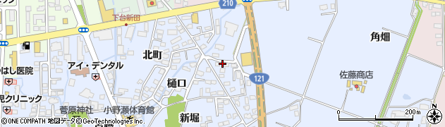 福島県喜多方市関柴町上高額新堀151周辺の地図