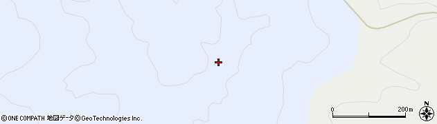福島県西会津町（耶麻郡）新郷大字豊洲（於中新田）周辺の地図