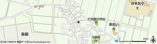 新潟県燕市中島586周辺の地図