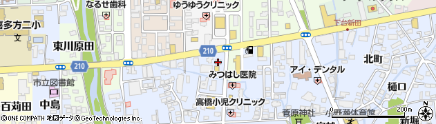 ジーエルホーム会津店喜多方営業所周辺の地図