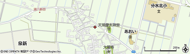 新潟県燕市中島584周辺の地図