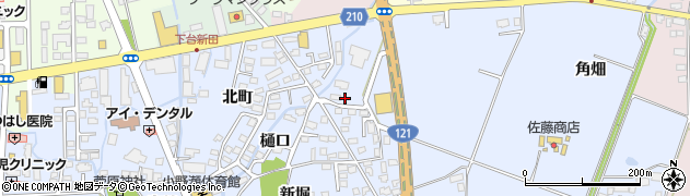 福島県喜多方市関柴町上高額新堀103周辺の地図
