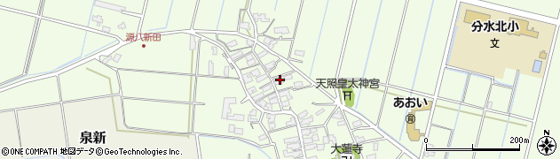 新潟県燕市中島561周辺の地図