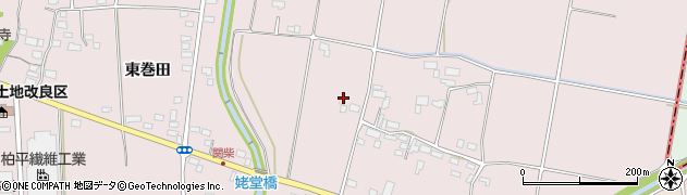 福島県喜多方市関柴町三津井（下川原）周辺の地図
