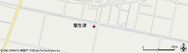 新潟県燕市粟生津周辺の地図