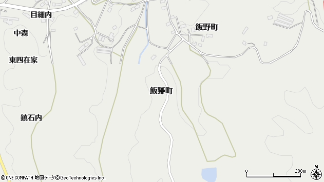 〒960-1301 福島県福島市飯野町の地図