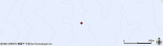 福島県西会津町（耶麻郡）新郷大字豊洲（上大滑沢）周辺の地図