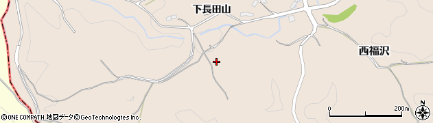 福島県川俣町（伊達郡）西福沢（草餅田）周辺の地図