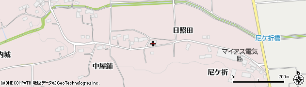 福島県南相馬市原町区信田沢日照田周辺の地図