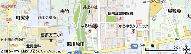 カメラのキタムラ福島喜多方店周辺の地図