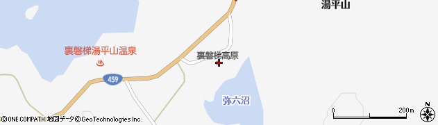 裏磐梯高原ホテル周辺の地図