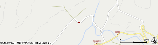 福島県西会津町（耶麻郡）新郷大字笹川（堂場）周辺の地図
