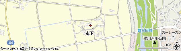 福島県喜多方市慶徳町松舞家（走下）周辺の地図