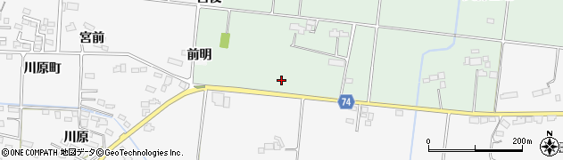福島県南相馬市原町区上北高平（西谷地）周辺の地図