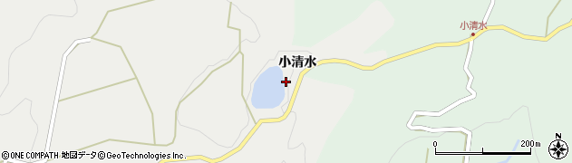 福島県西会津町（耶麻郡）新郷大字笹川（小清水）周辺の地図