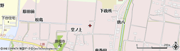 福島県喜多方市関柴町三津井堂ノ上767周辺の地図