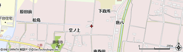 福島県喜多方市関柴町三津井堂ノ上574周辺の地図